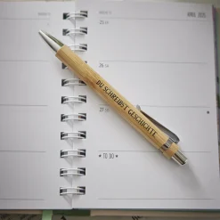 Kugelschreiber Bambus, Geschichte