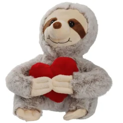 Kuscheltier Faultier Mit Herz, 25 Cm
