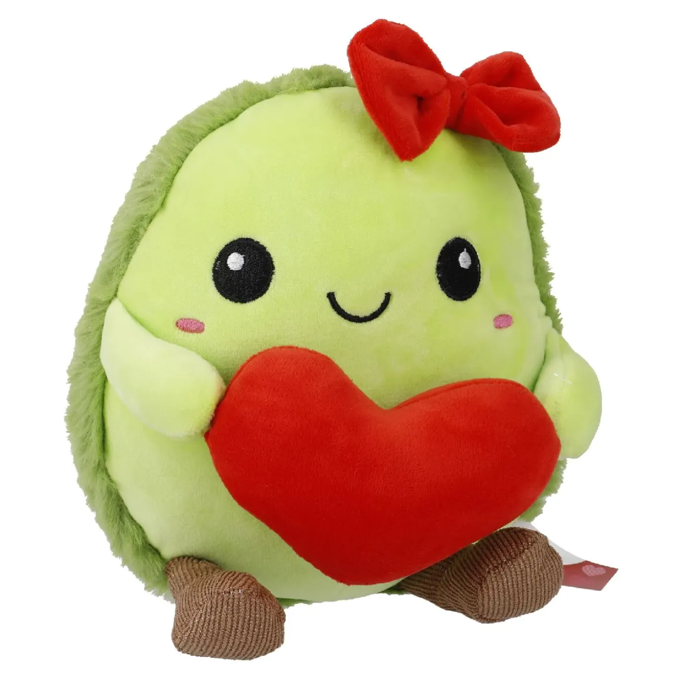 Kuscheltier Gesicht, Avocado, 25 Cm