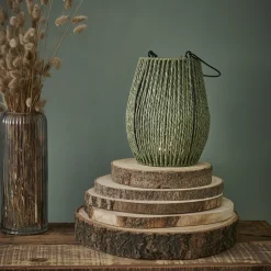 Laterne Seil, Grün, 21 Cm