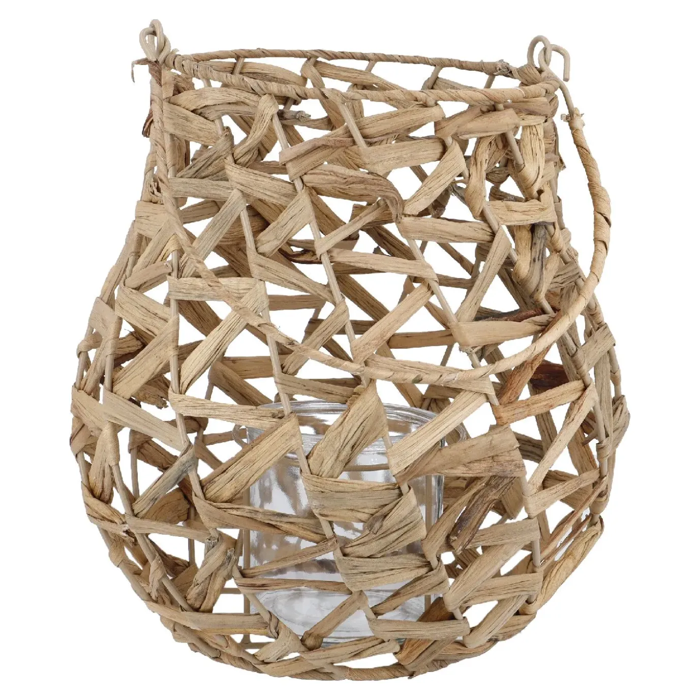 Laterne Wasserhyazinthe, Natur, 28 Cm