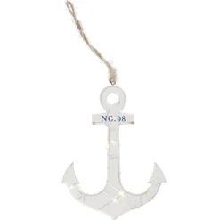 LED-Anker, Weiß, 20 Cm