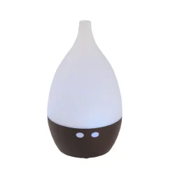 LED-Aroma-Diffusor, Weiß/schwarz, 18.5 Cm