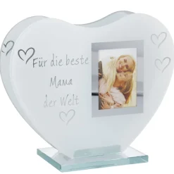 LED-Bilderrahmen Herz, Mama