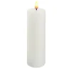LED-Kerze, Weiß, 5 X 19.5 Cm