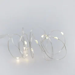 LED-Lichterkette Mini, Silber, 10er