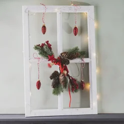 LED-Lichterkette, Silber, 190 Cm