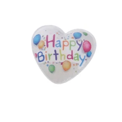 LED-Objekt Birthday, Herz/happy, 7 Cm