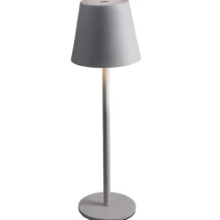 LED-Tischlampe Akku, Weiß, 37 Cm