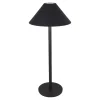 LED-Tischlampe Schirm, Schwarz, 34 Cm