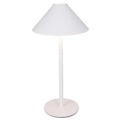 LED-Tischlampe Schirm, Weiß, 26 Cm