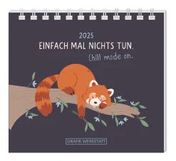 Mini-Tischkalender 2025, Einfach Mal Nichts Tun