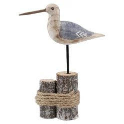 Möwe Auf Poller, 20 Cm