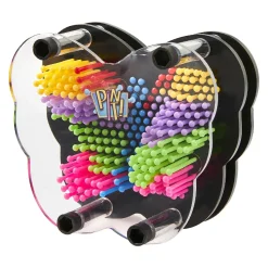 Nagelbild Figur, Schmetterling, Bunt