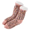 Norweger-Socken Popcorn, Rosa