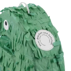 Pinata Mini, Dino/grün, Höhe 16 Cm