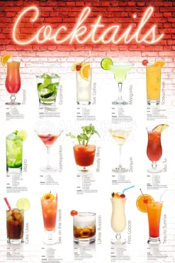Poster Cocktails - German, Nr. 17