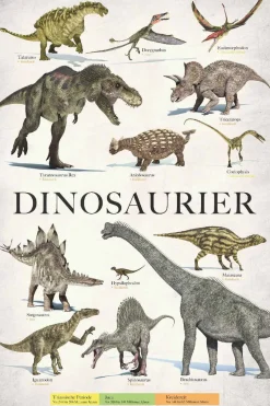Poster Dinosaurier, Nr. 157