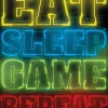 Poster Eat Sleep Game Repeat, Nr. 70