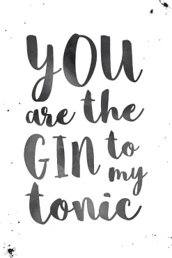 Poster Gin To Tonic, Nr. 110