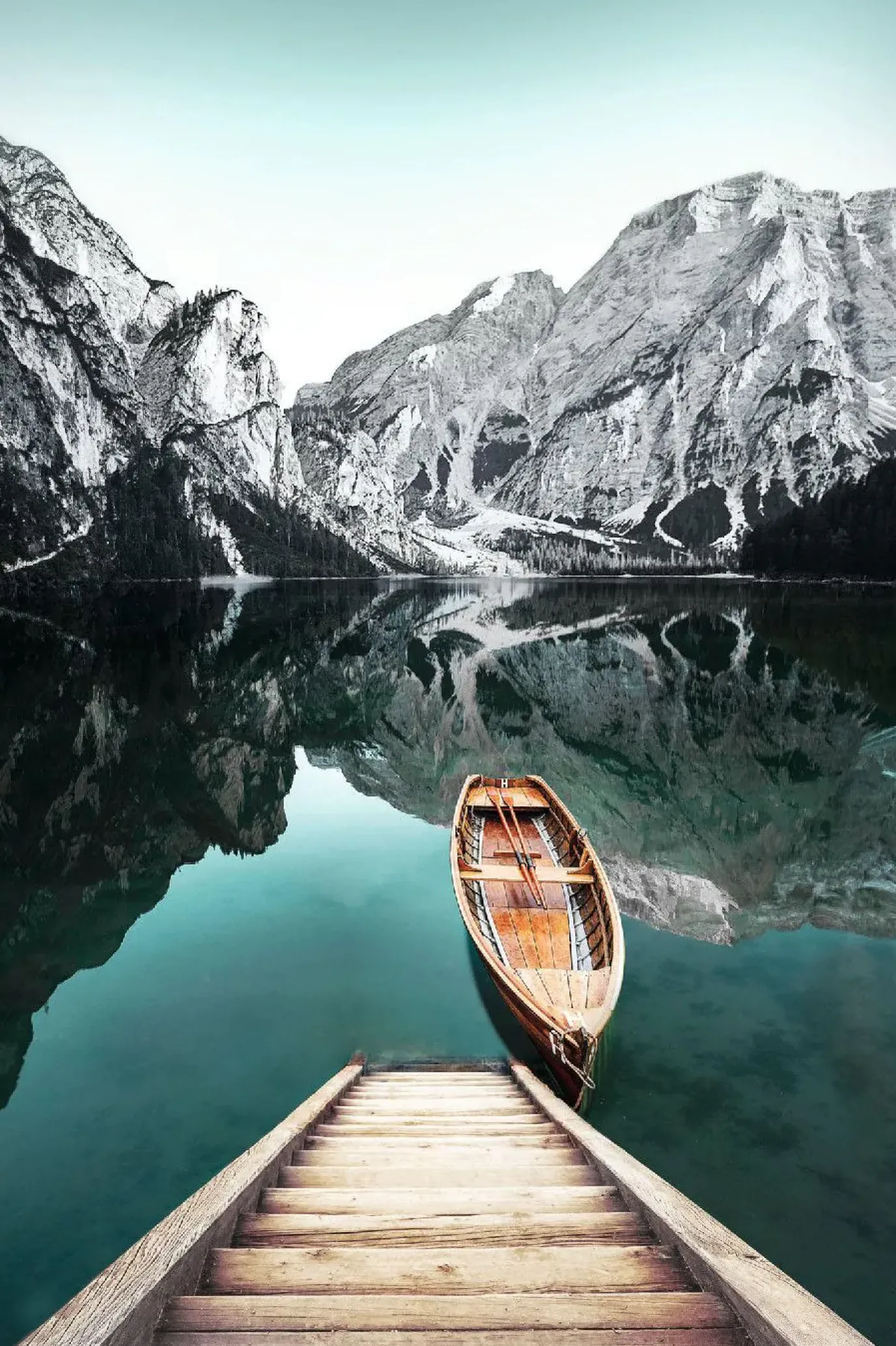 Poster Glacier Mountain Lake, Nr. 41