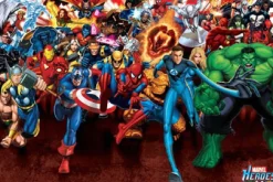 Poster Marvel Heroes - Attack, Nr. 13
