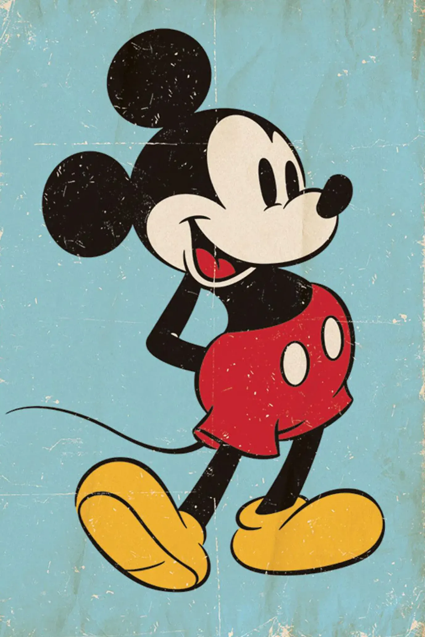Poster Mickey Mouse - Retro, Nr. 24