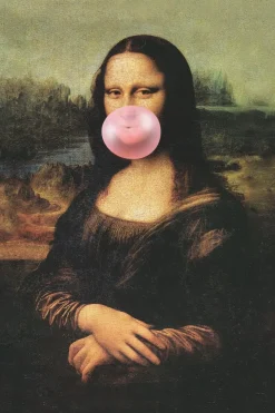 Poster Mona Lisa Bubblegum, Nr. 211