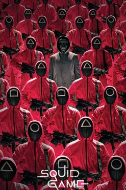 Poster Squid Game - Crowd, Nr. 106