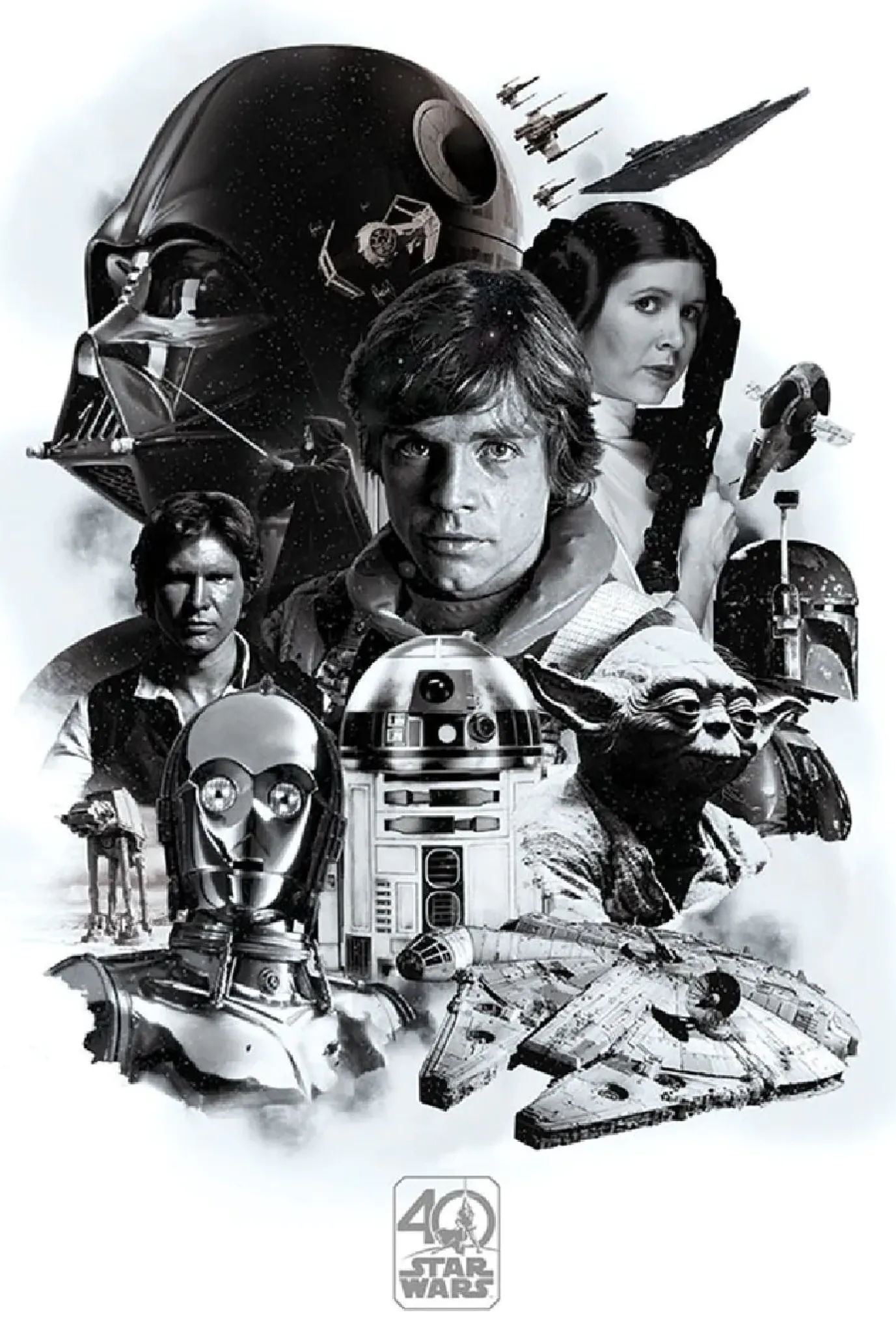 Poster Star Wars 40th Anniversary, Nr. 152