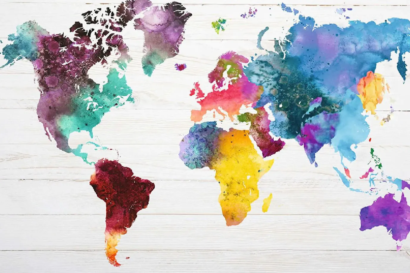 Poster The World In Watercolors, Nr. 229