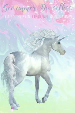 Poster Unicorn Marble, Nr. 164