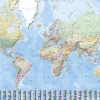 Poster World Map - Flags, Nr. 154