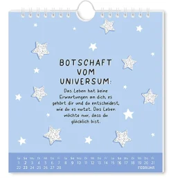 Postkarten Kalender, 2025, Der Beste Tag