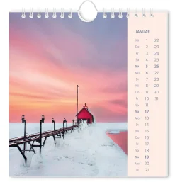 Postkarten Kalender, 2025, Lichtblicke