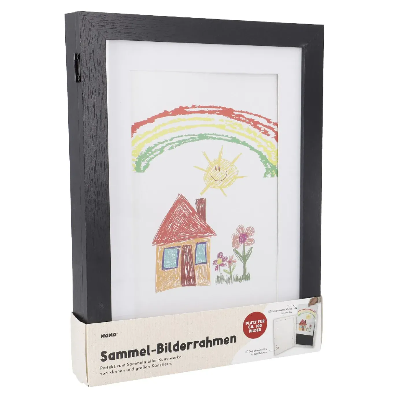 Sammel-Bilderrahmen, 20 X 29 Cm, Schwarz