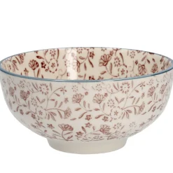 Schale China, 350 Ml, Rosa, Wiese, 12 Cm