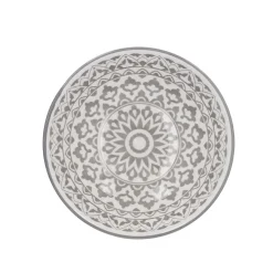 Schale China, Tief, Orient, Dunkelgrau/wss, 13 Cm