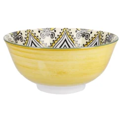 Schale Lisa, Tief, Gelb, 15 Cm