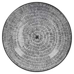 Schale Malina, No. 1/Striche, 20 Cm