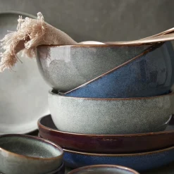 Schale Poke, Blau, 18 Cm