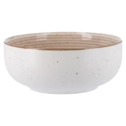 Schale Rille, Creme, 11 Cm