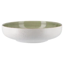 Schale Rille, Grün, 20 Cm