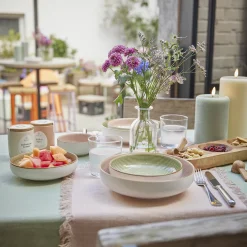 Schale Rille, Grün, 16 Cm