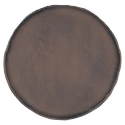 Schale Struktur, Braun, 30 Cm