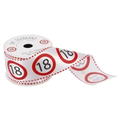 Schleifenband Geburtstag, 18, 5 Meter