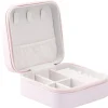 Schmuckbox, Altrosa, 9 X 9 Cm
