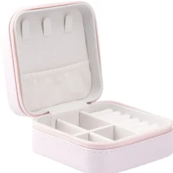 Schmuckbox, Altrosa, 9 X 9 Cm