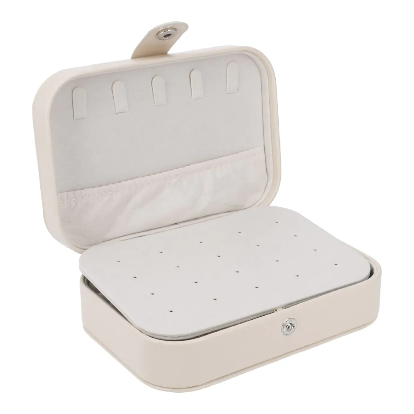 Schmuckbox, Creme, 16 X 11 Cm