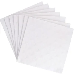 Serviette Artdeco, Prägung, Weiß, 16 Stück